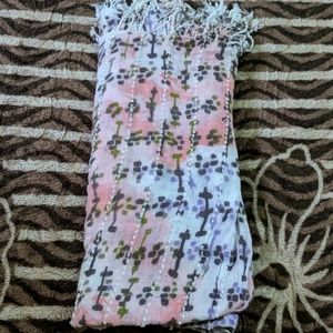 🌷Women's Scarf/shawl pink,purple,white fringe